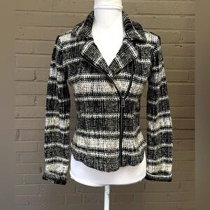 Lucky Brand Tweed Moto Jacket